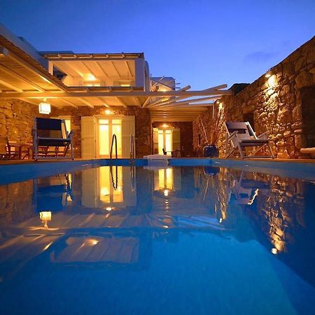 Allaya,Panormos Villa Private Pool Exterior photo