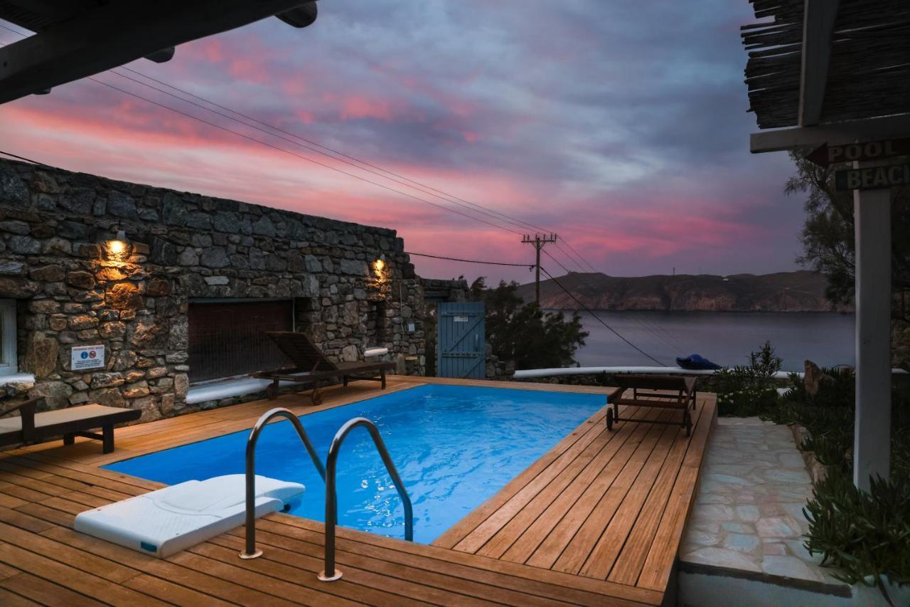 Allaya,Panormos Villa Private Pool Exterior photo